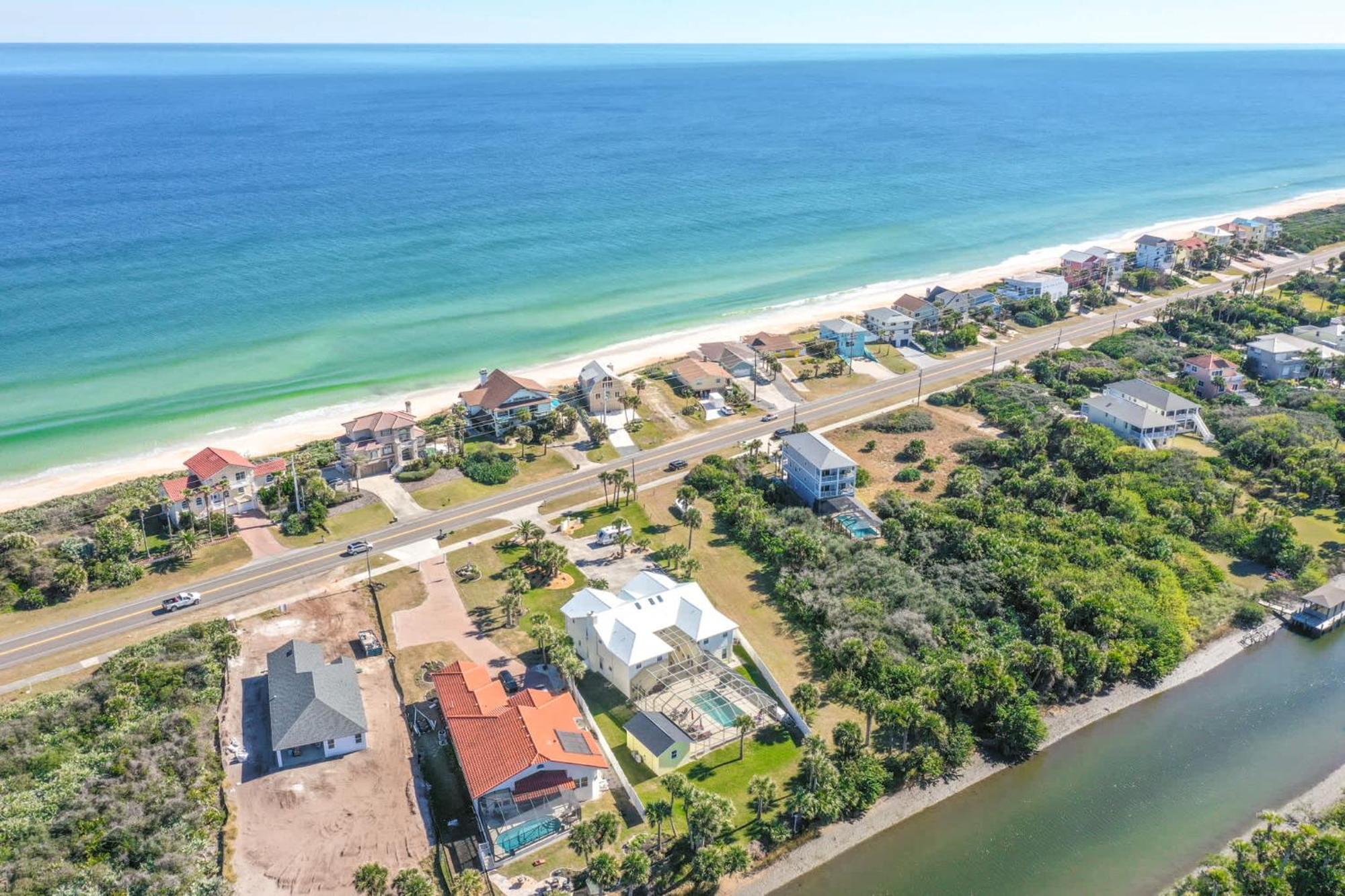 Flagler Beach Bed And Breakfast Pool Bbq Suite Exterior foto